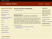 Tablet Screenshot of palmerj.staff.yosemite.edu